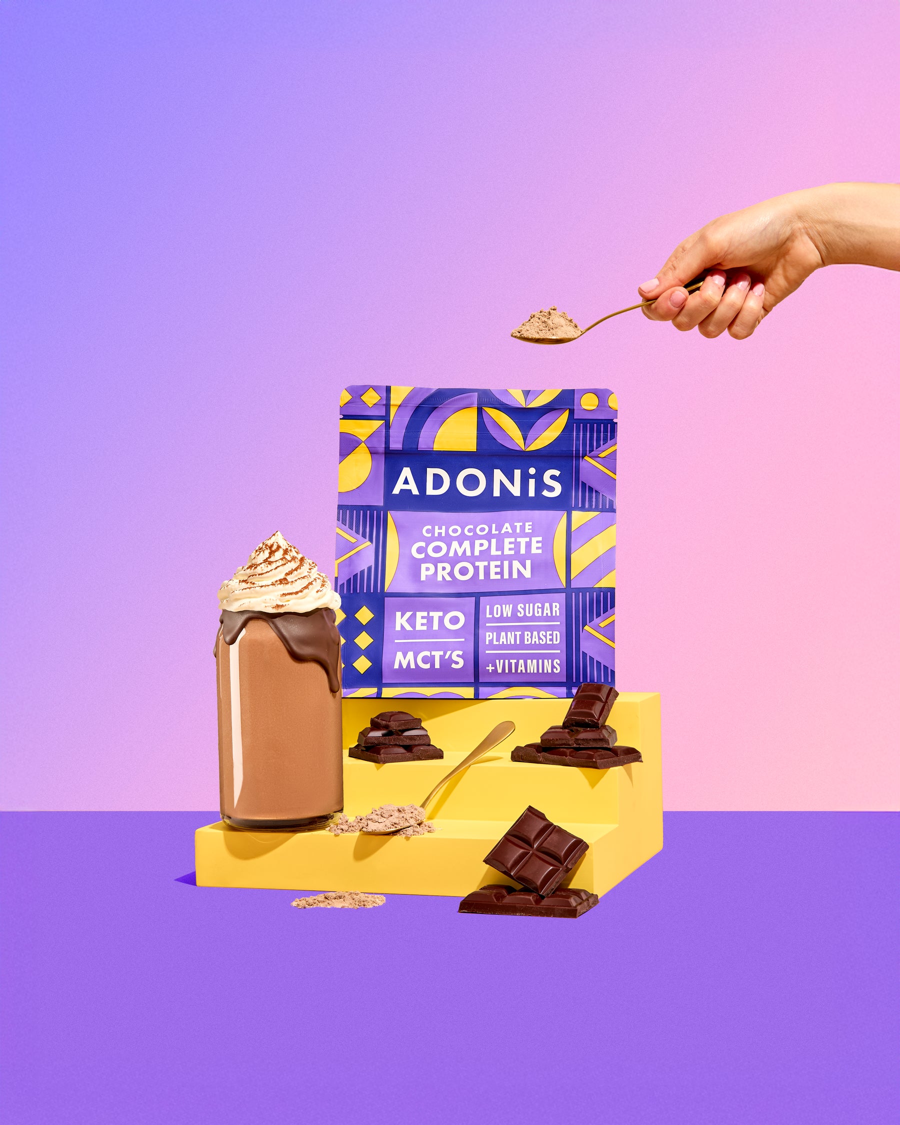 ADONiS Complete Protein Keto Shake - Chocolate