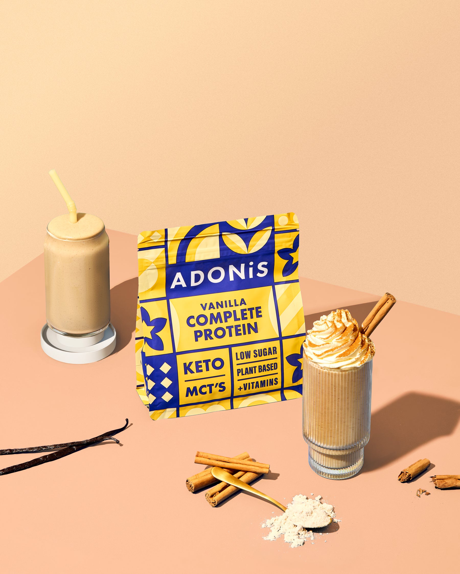 ADONiS Complete Protein Keto Shake - Vanilla