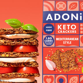 Mediterranian Style Keto Crackers (10x60g)